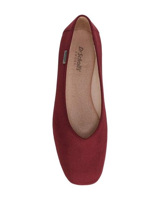 Dr. Scholls Red Skimmer Flat