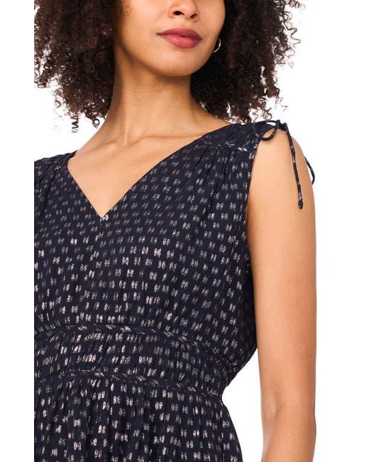 Parker Blue The Fiona Tie Shoulder Smock Waist Top