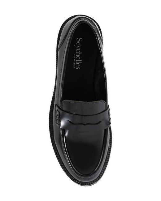 Seychelles Black Dover Penny Loafer