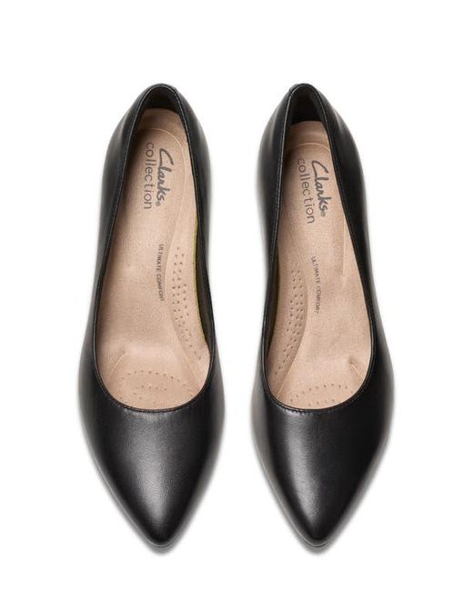 Clarks Black Kepley Vine Pump