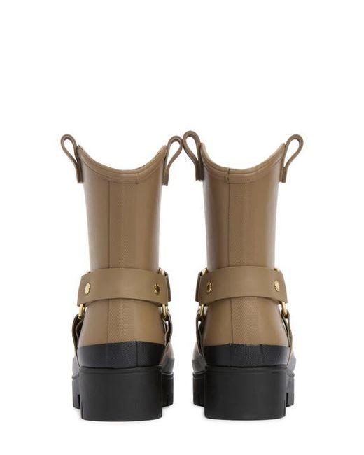 Barbour Brown Elley Harness Rain Boot