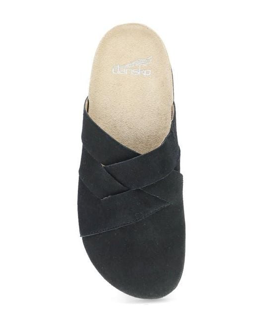 Dansko Black Daniella Mule