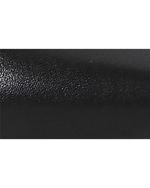 BERNESS Black Caitriona Pointed Toe Slingback Flat