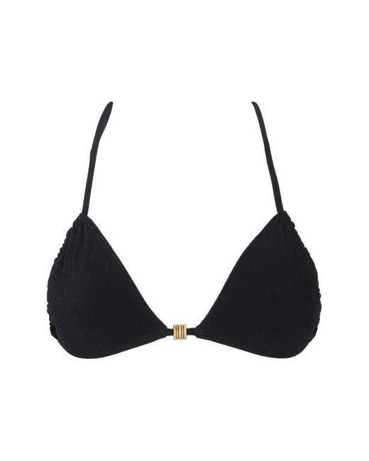 VYB Black Side Triangle Bikini Top