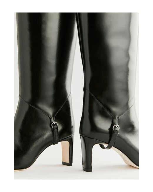 Reformation Black Gae Knee High Boot