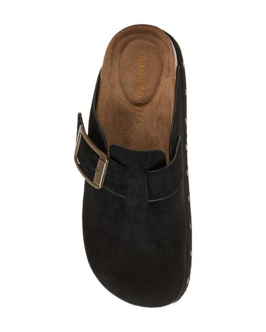 Madden Girl Black Luna Mule