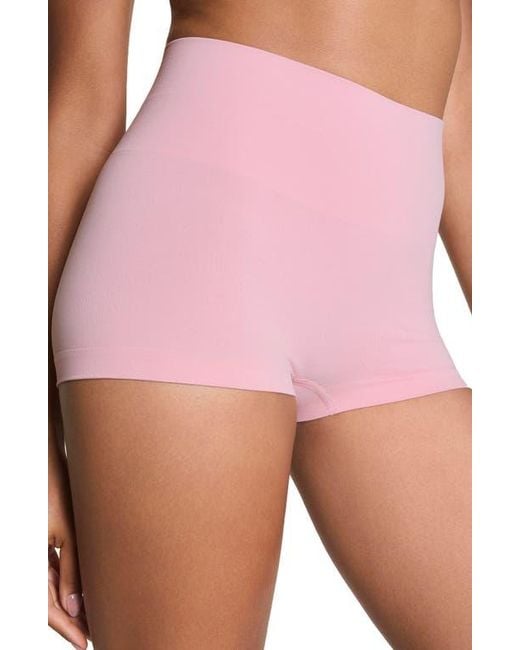 Spanx Pink Spanxshape Extraordinary Boyshorts