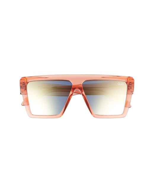 Quay Pink X Love Island Baseline 46mm Shield Sunglasses