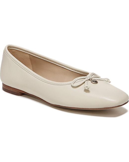 Sam Edelman White Meadow Ballet Flat