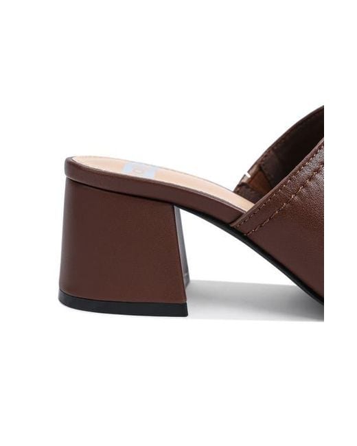 Rag & Co Brown Wuling Slide Sandal
