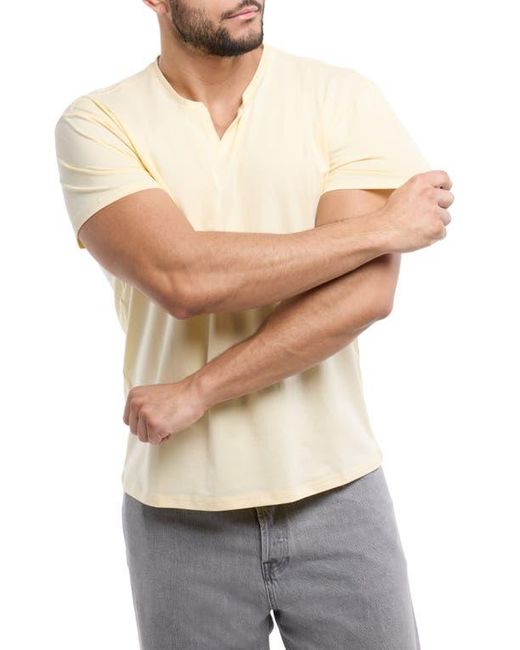 Xray Jeans Natural Split Neck T-Shirt for men