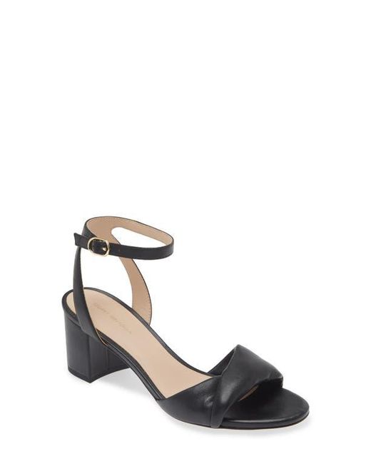 Stuart Weitzman Metallic Everly Block Heel Sandal