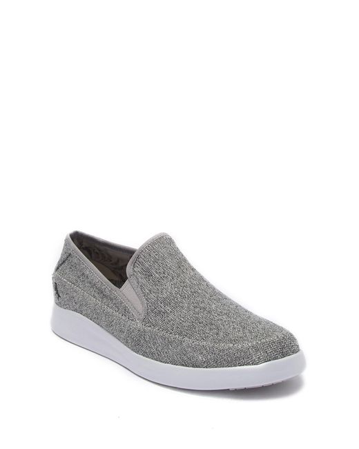 Tommy Bahama Gray Acklins Relaxology Shoes for men