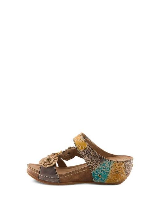 Spring Step Multicolor Oh So Sweet Platform Sandal