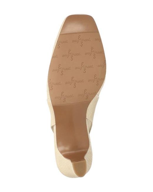 Easy Street Natural Ritsa Slingback Pump