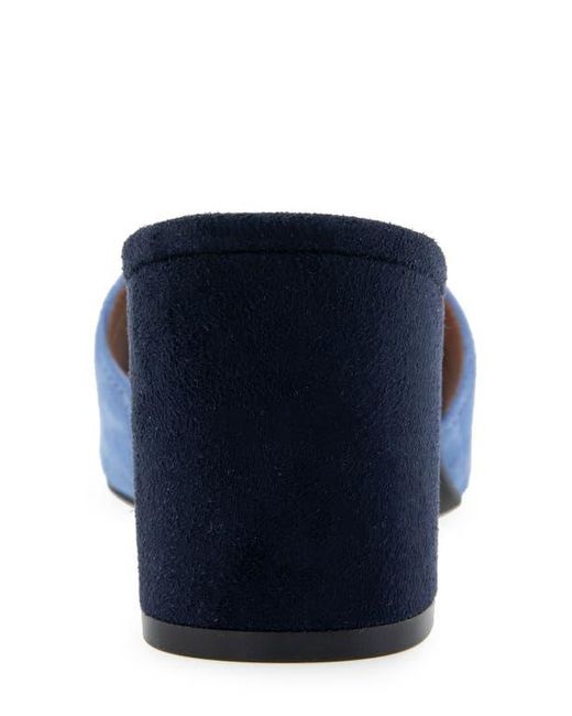 Aerosoles Blue Gela Slide Sandal