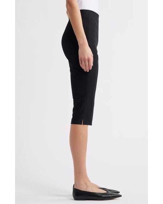 Theory Black Approach Capri Pants