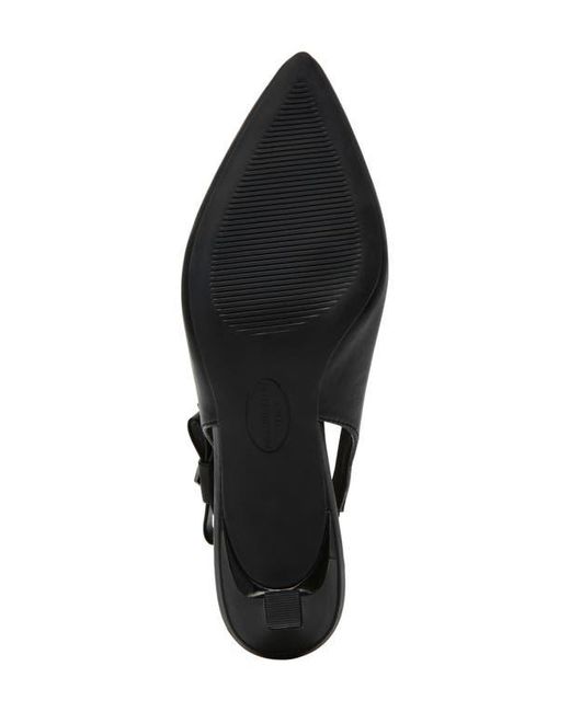 Anne Klein Black Ibbey Slingback Pump