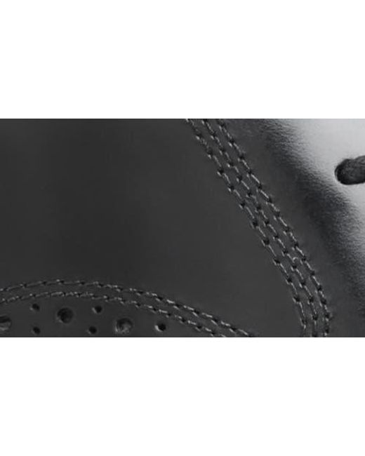 Johnston & Murphy Black Upton Wingtip Derby for men