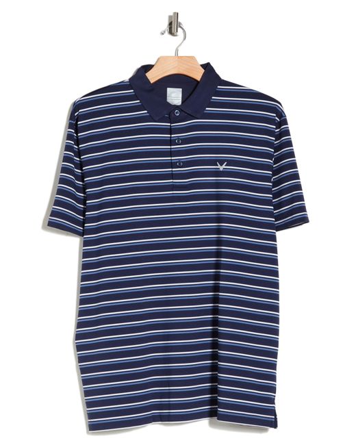 Callaway Golf® Blue Feeder Stripe Polo for men