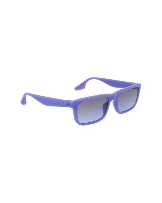 Converse Blue Restore 54Mm Rectangular Sunglasses