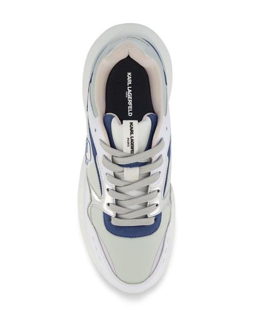 Karl Lagerfeld Blue Karl Patch Sneaker for men