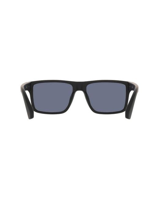 Cole Haan Gray 54Mm Rectangular Sunglasses for men