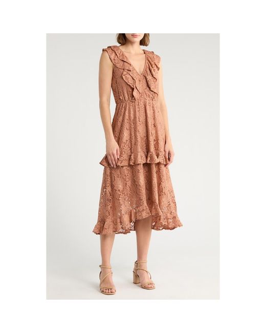 nsr lace midi dress Lace Short Sleeve Maxi Dress