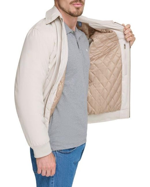 Dockers Blue Microtwill Bomber Jacket for men