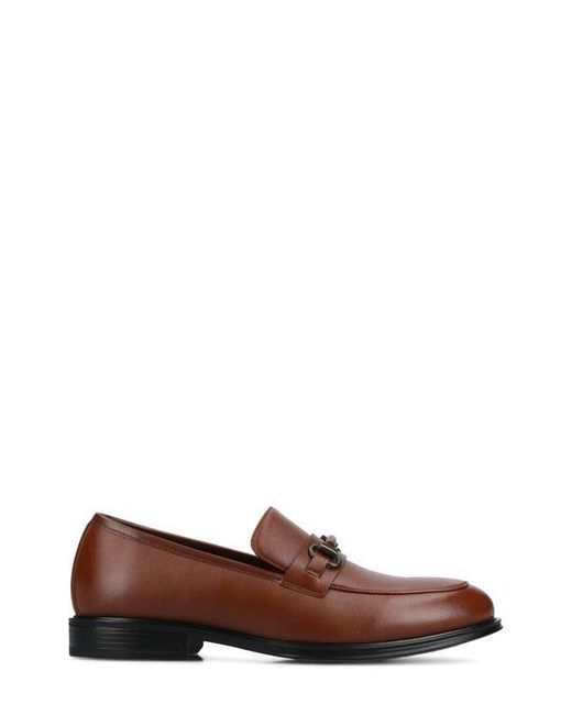 Vance Co. Brown Anthony Bit Loafer for men