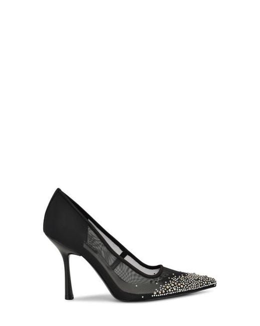 Nine West Black Jamiey Pointed Toe Pump