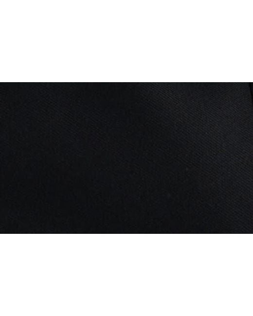 Mango Black Straight Cut Coat
