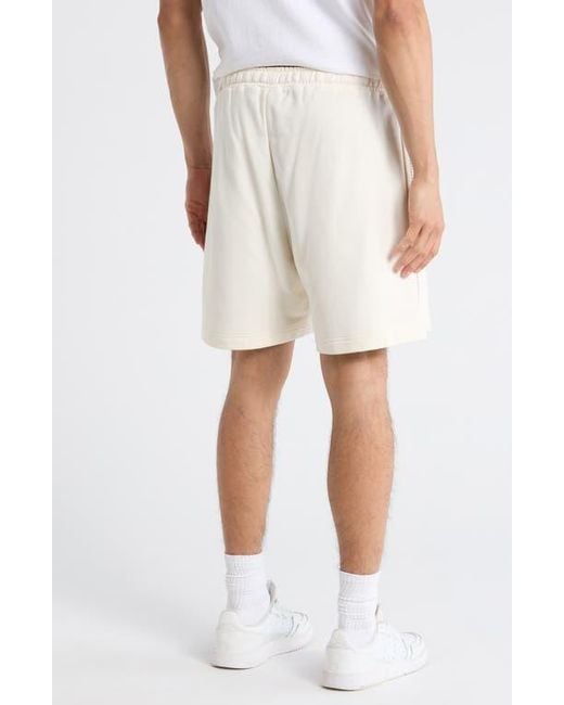 Palm Angels Natural Studded Drawstring Shorts for men
