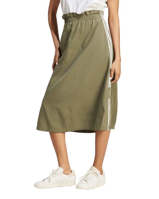 Adidas Green Parley Midi Skirt