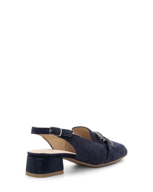 Ara Blue Granada Slingback Pump