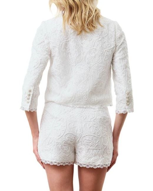 Walter Baker White Ava Lace Jacket