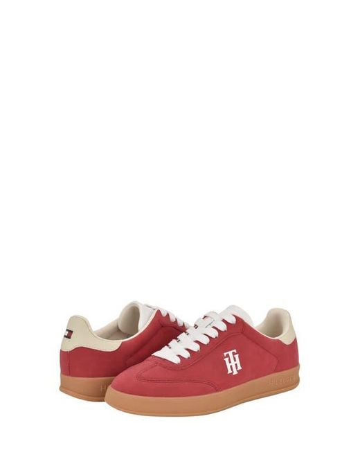 Tommy Hilfiger Red Low Top Sneaker