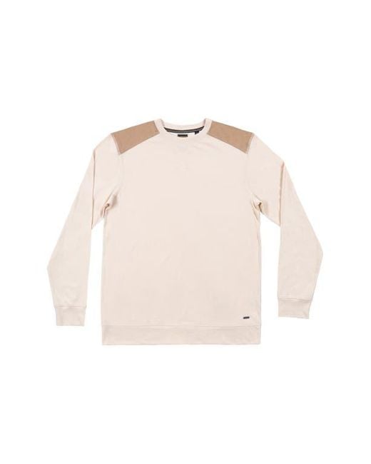 Burnside Natural Heathered Long Sleeve T-Shirt for men