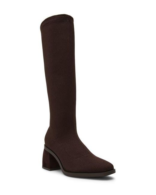 Anne Klein Brown Alina Knee High Boot