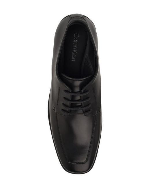 Calvin Klein Black Malike Square Toe Derby for men