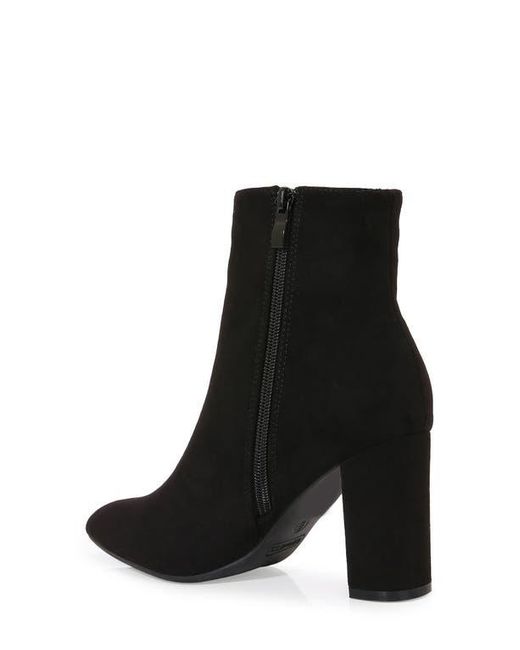 BERNESS Black Sara Block Heel Bootie