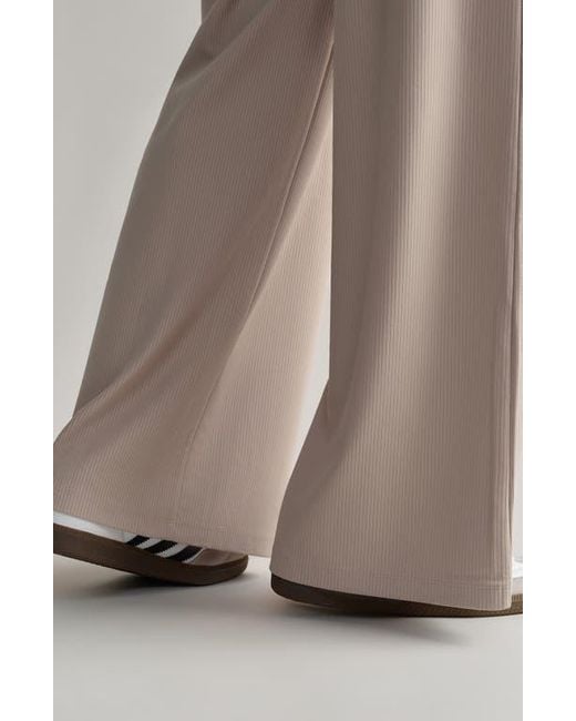 Rhone Natural Ripple Wide Leg Sweatpants