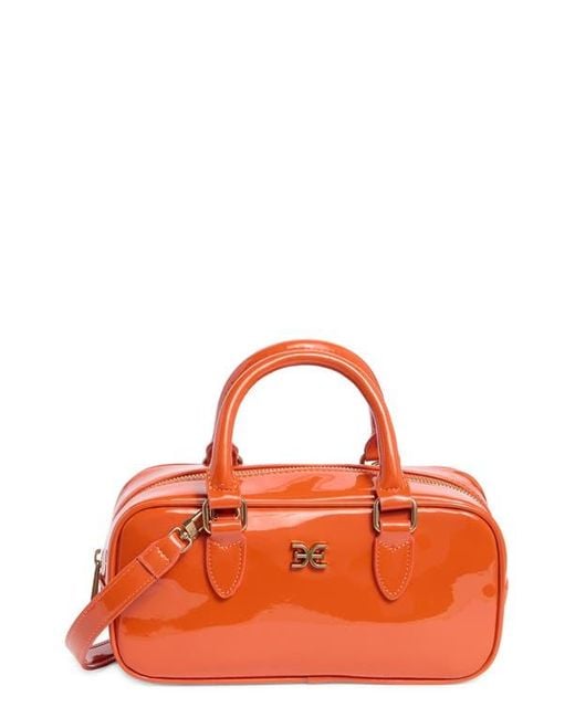 Sam Edelman Orange Elcie Mini Crossbody Bag