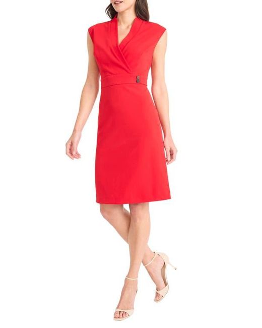 Maggy London Red Blazer Sheath Dress