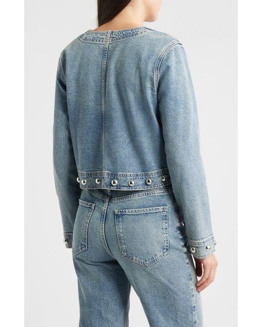 Rails Blue Capistrano Crop Denim Jacket