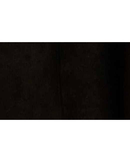 Sanctuary Black Faux Suede Barrel Leg Pants