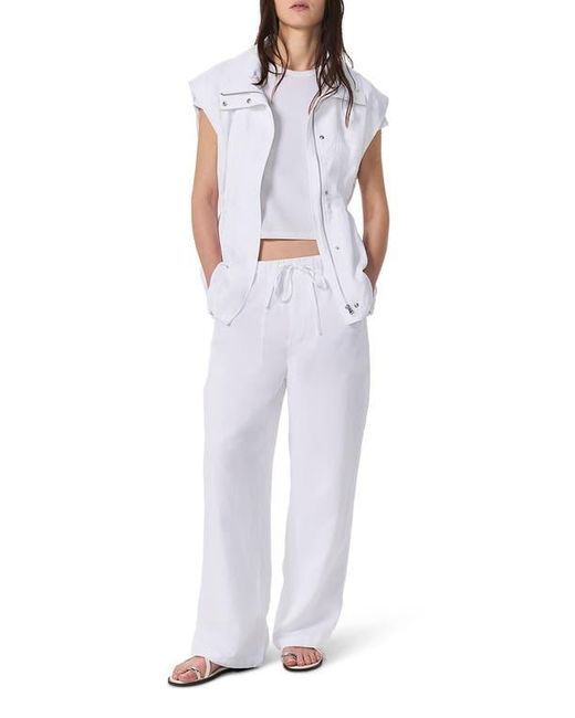 Rag & Bone White Monica Vest