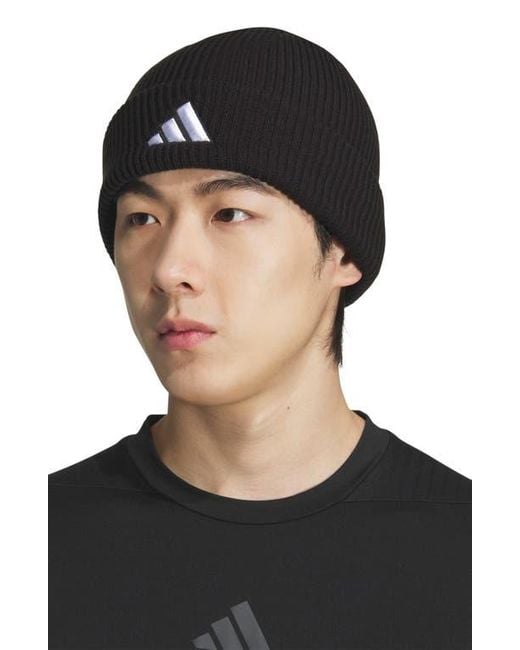 Adidas Black Team Issue 2 Beanie for men