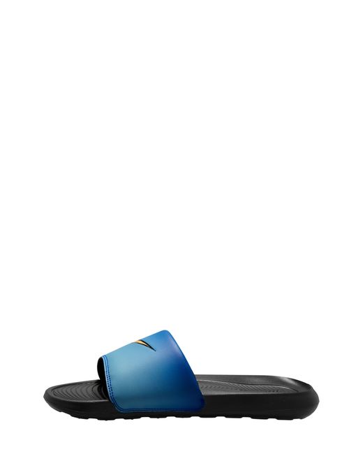 Nike Blue Victori One Slide Sandal for men