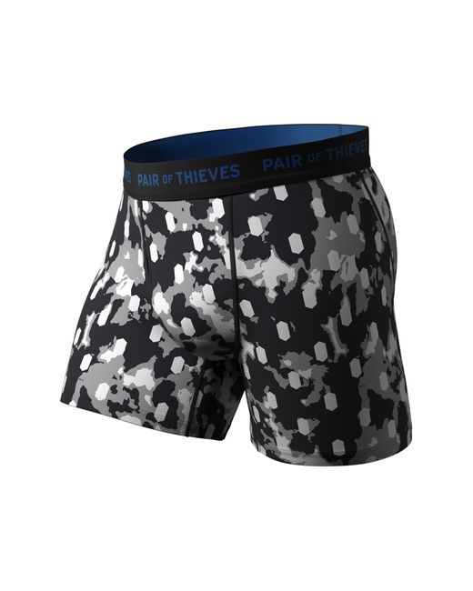 Pair of Thieves Black Hex Bomb 2-pack Boxer Briefs for men